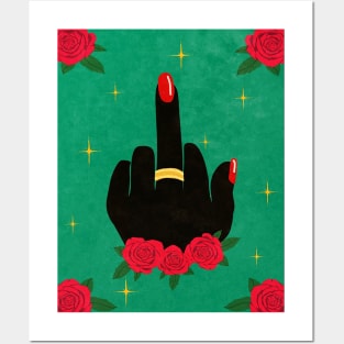 Middle Finger Posters and Art